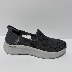 Skechers Women’s Go Walk Flex - Relish Grey Slip-On Shoes, Size 6.5M